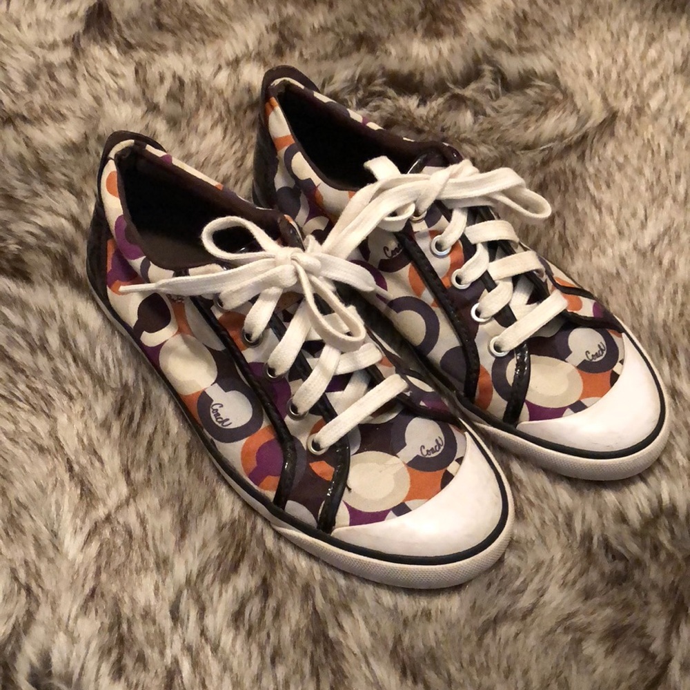 Coach Leatherware “C”!Sneakers